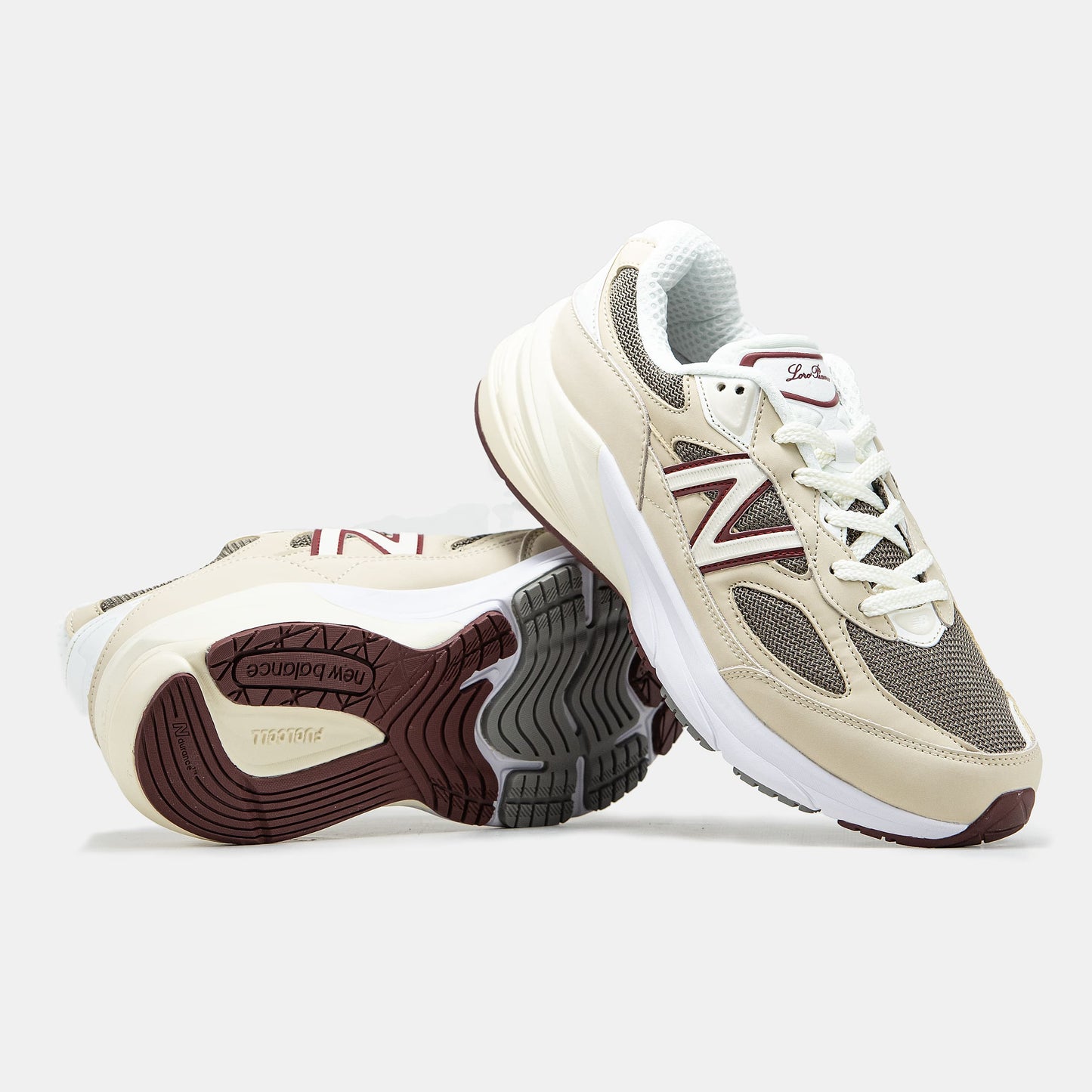 New Balane 990v6 x Loro Piana Beige / Raw Cashew