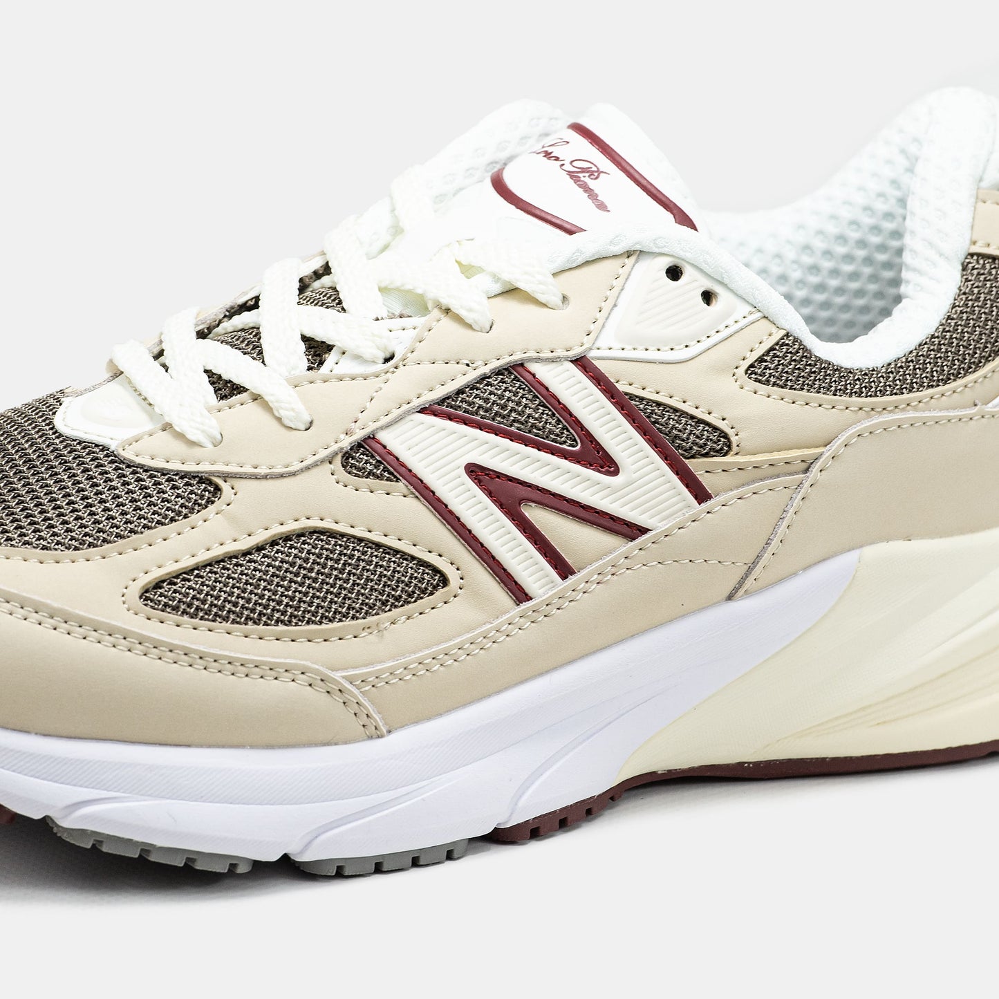 New Balane 990v6 x Loro Piana Beige / Raw Cashew