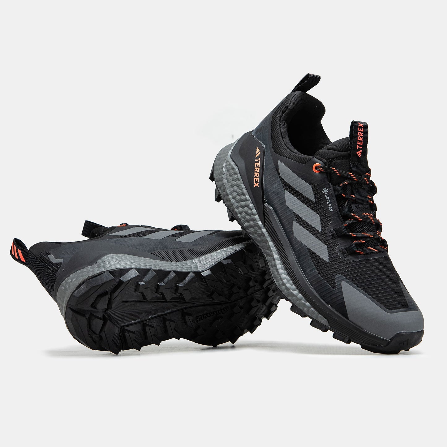 Adidas Terrex Free Hiker 2.0 Black Grey Orange Gore-Tex