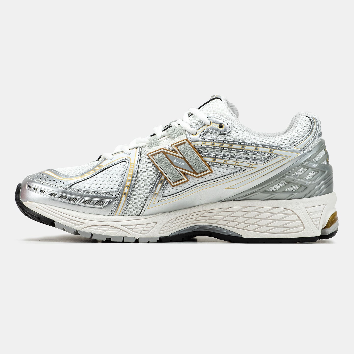 New Balance 1906R White Silver Gold