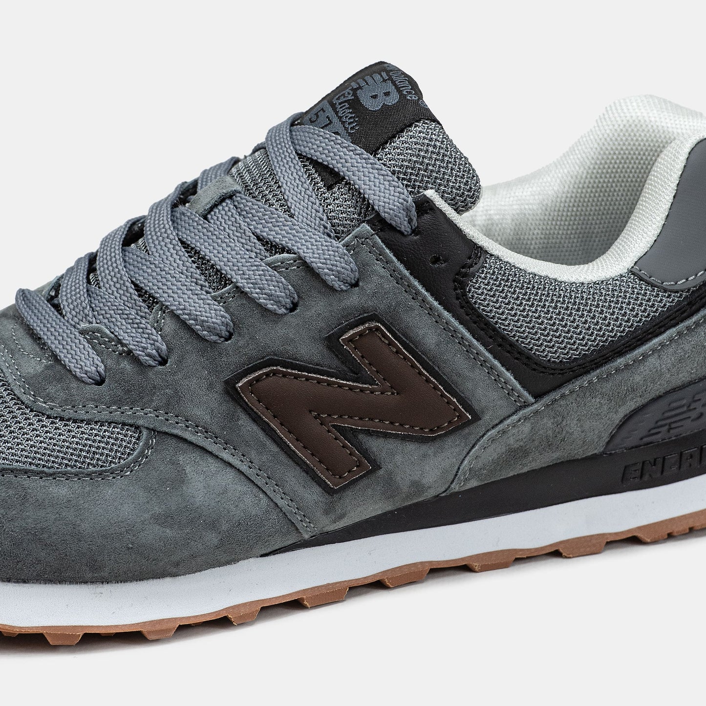 New Balance 574 Grey Brown White
