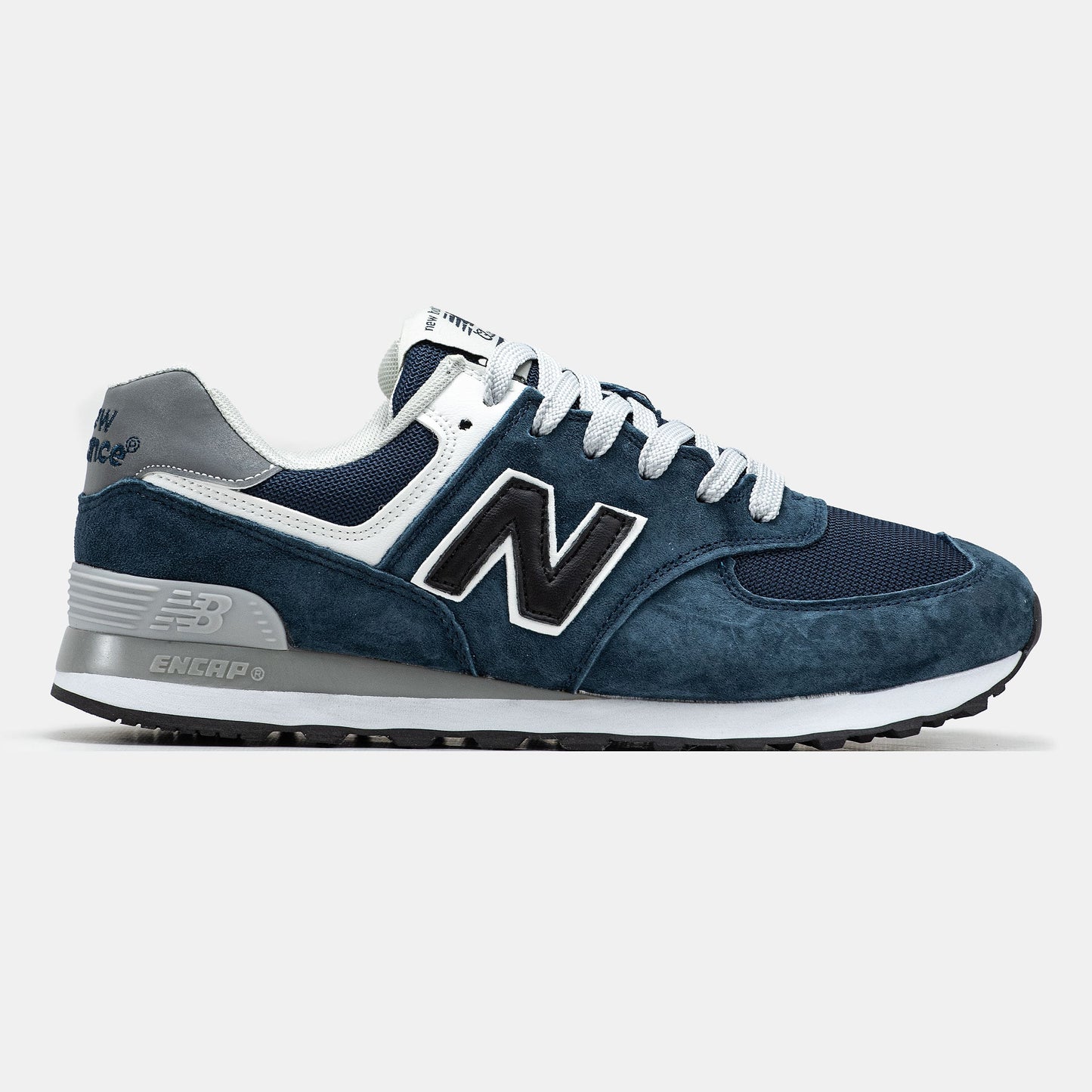 New Balance 574 Blue White Black