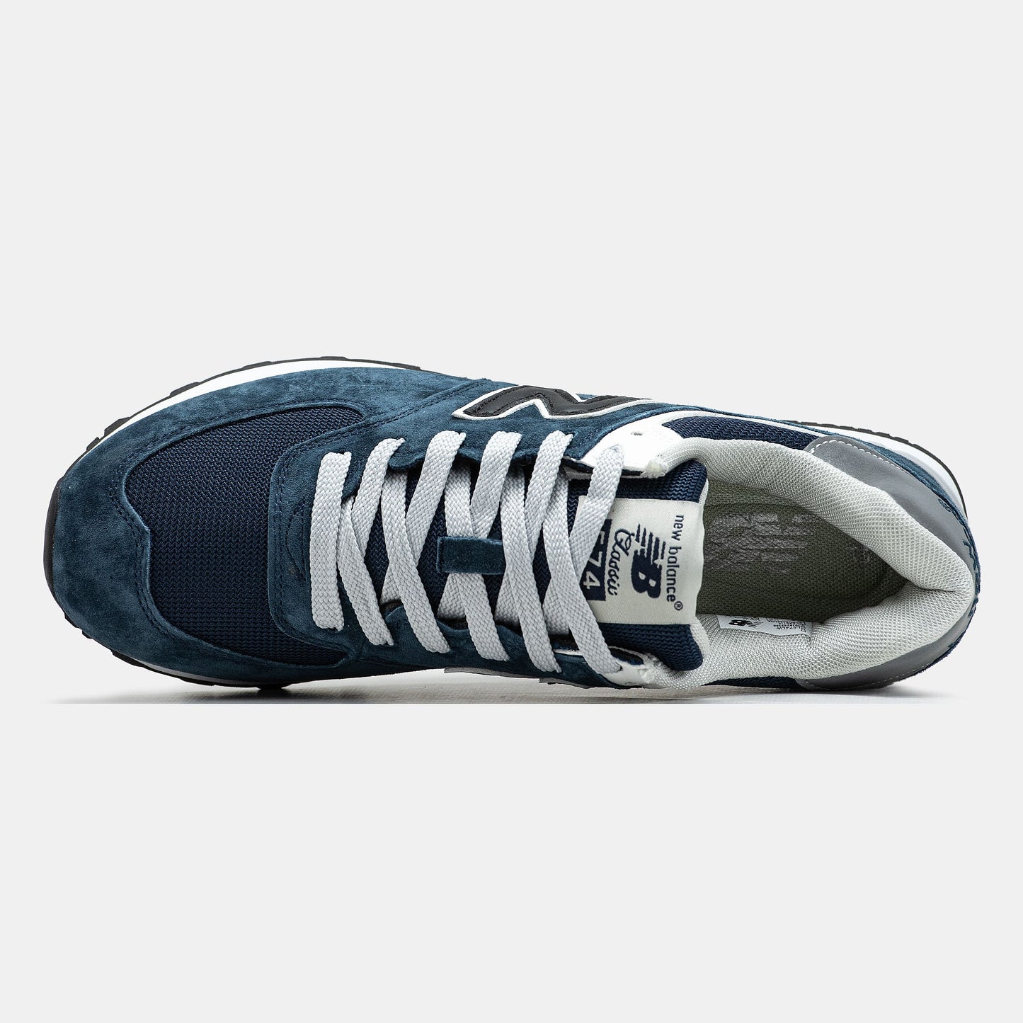 New Balance 574 Blue White Black