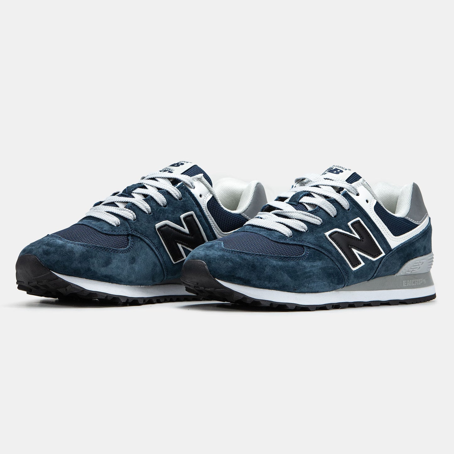 New Balance 574 Blue White Black