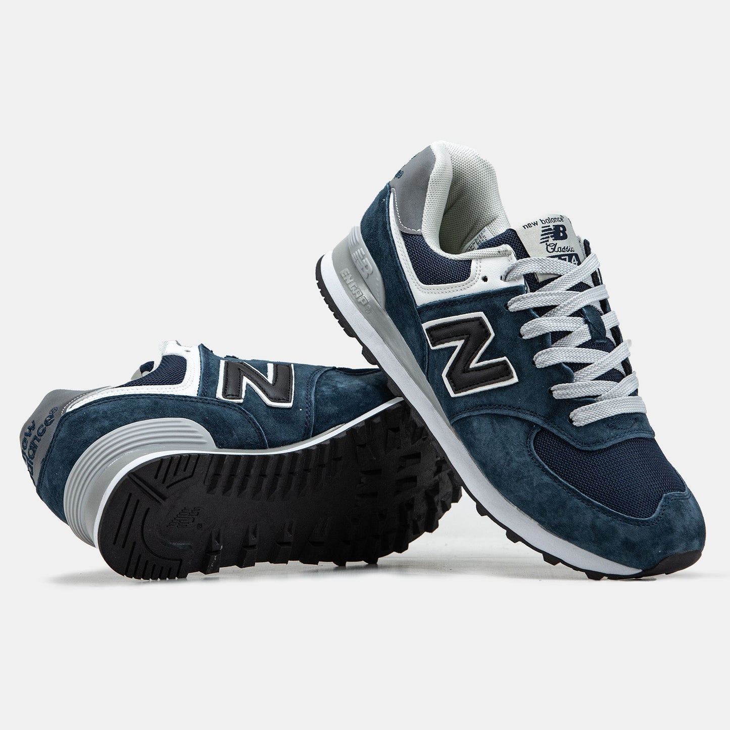 New Balance 574 Blue White Black
