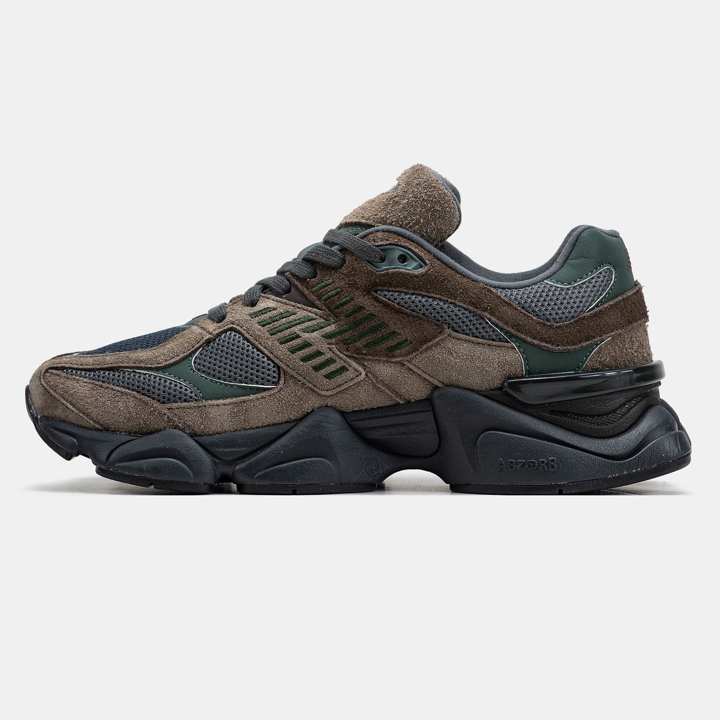 New Balance 9060 Brown Grey / Beef and Broccol Brown Black