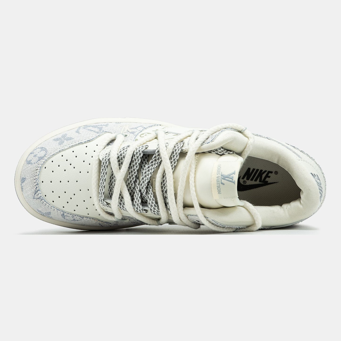 Nike SB Dunk x Louis Vuitton Cream Grey