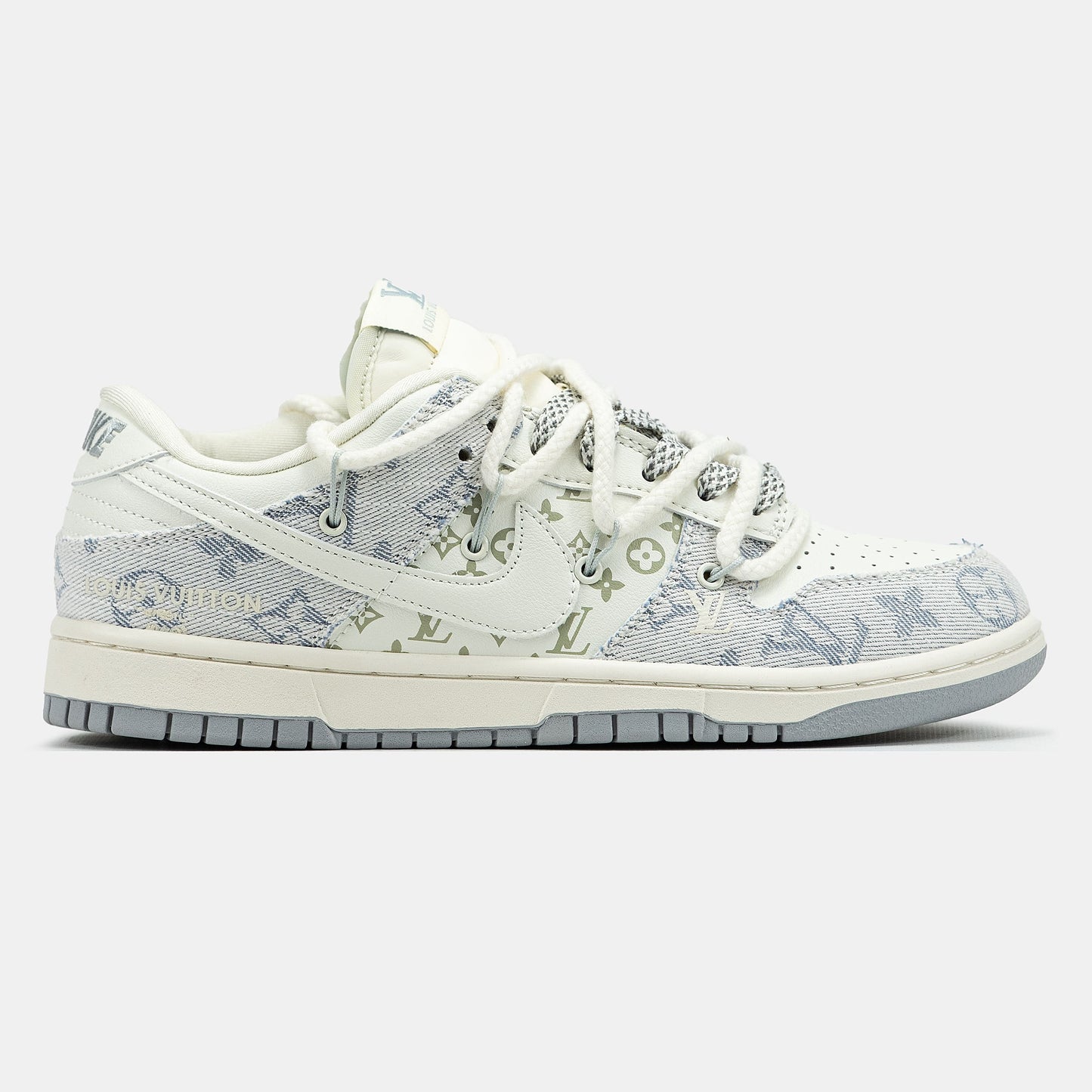 Nike SB Dunk x Louis Vuitton Cream Grey