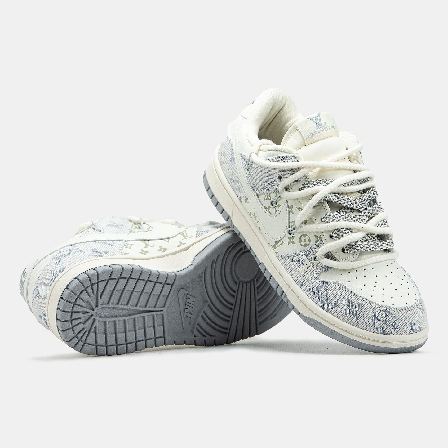 Nike SB Dunk x Louis Vuitton Cream Grey