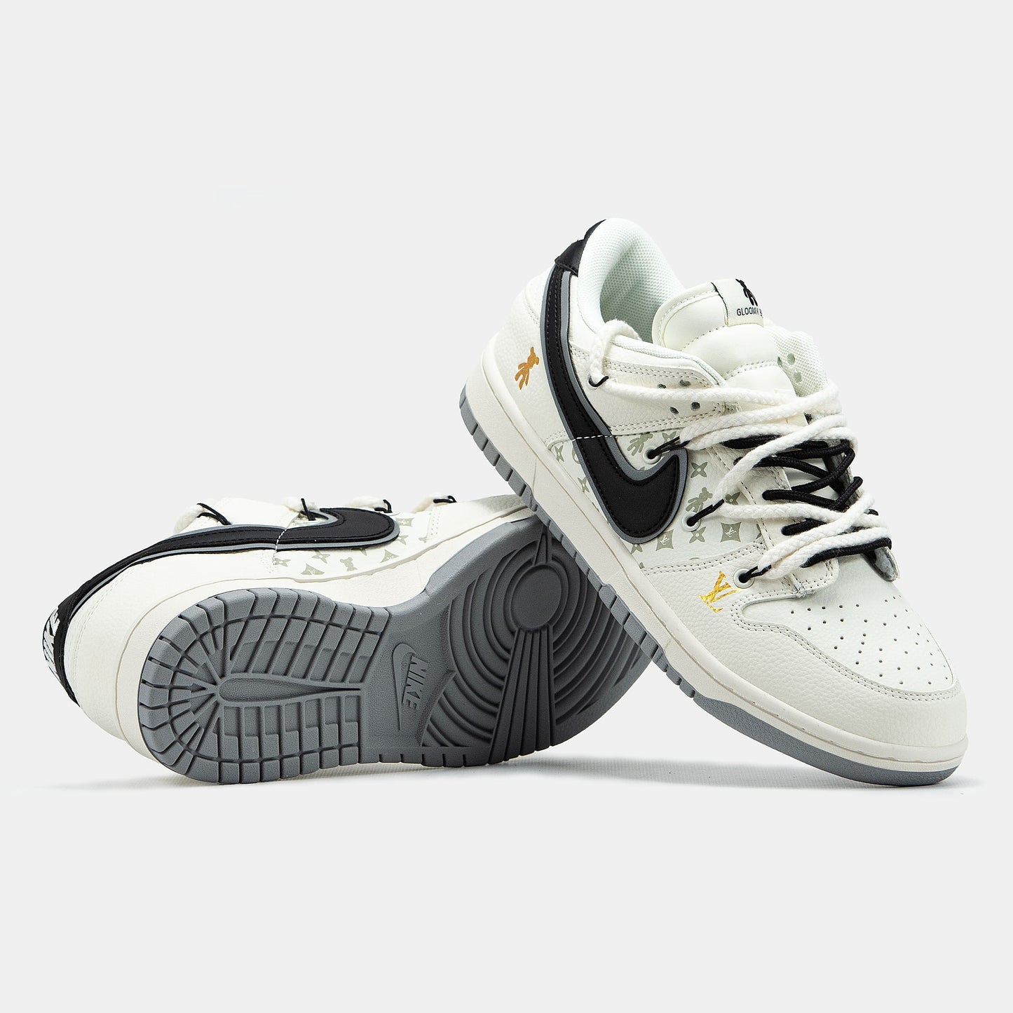 Nike SB Dunk x Louis Vuitton x Glommy Bear Cream