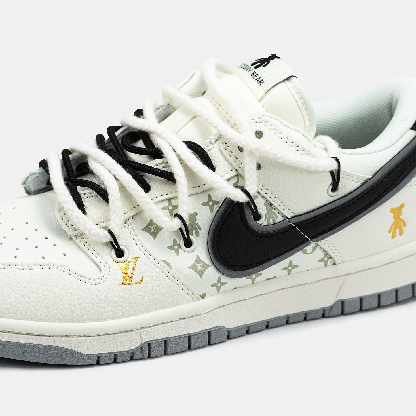 Nike SB Dunk x Louis Vuitton x Glommy Bear Cream