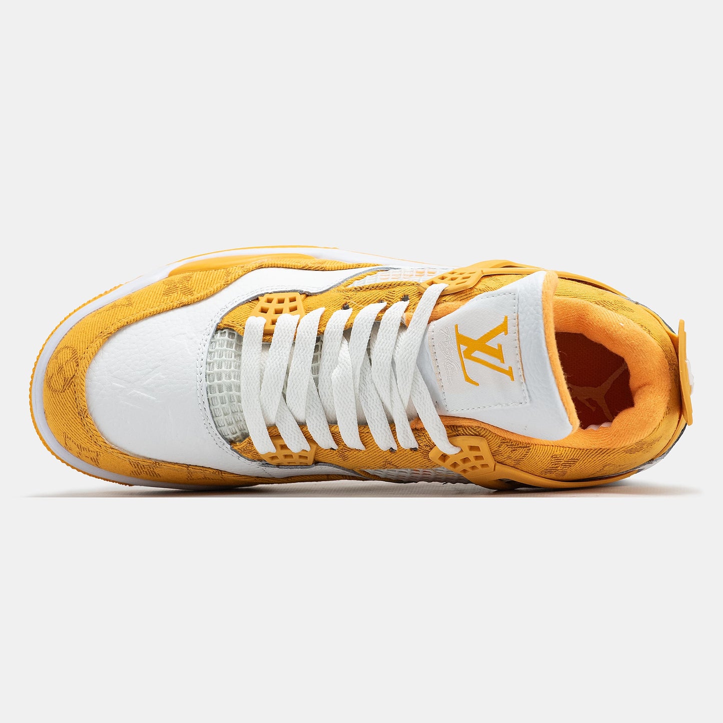 Nike Air Jordan 4 x Louis Vuitton White Yellow