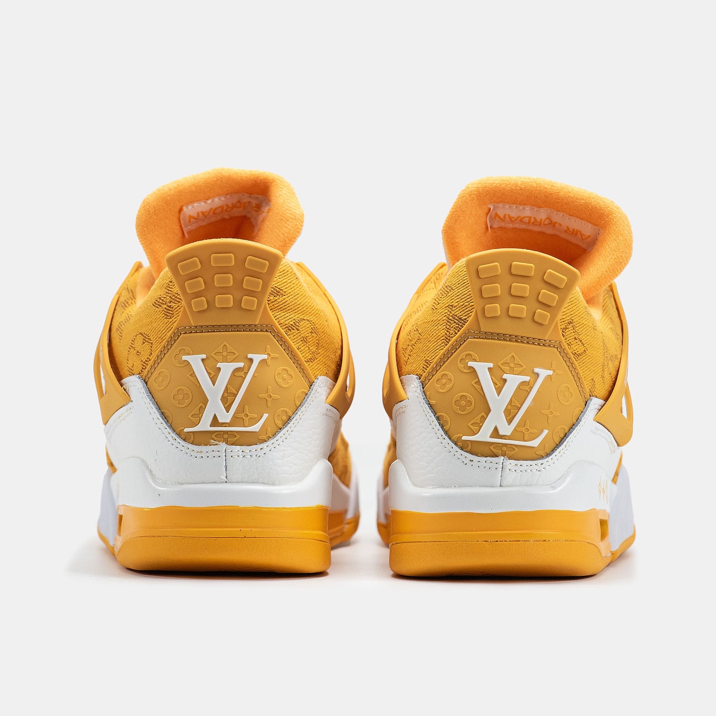 Nike Air Jordan 4 x Louis Vuitton White Yellow