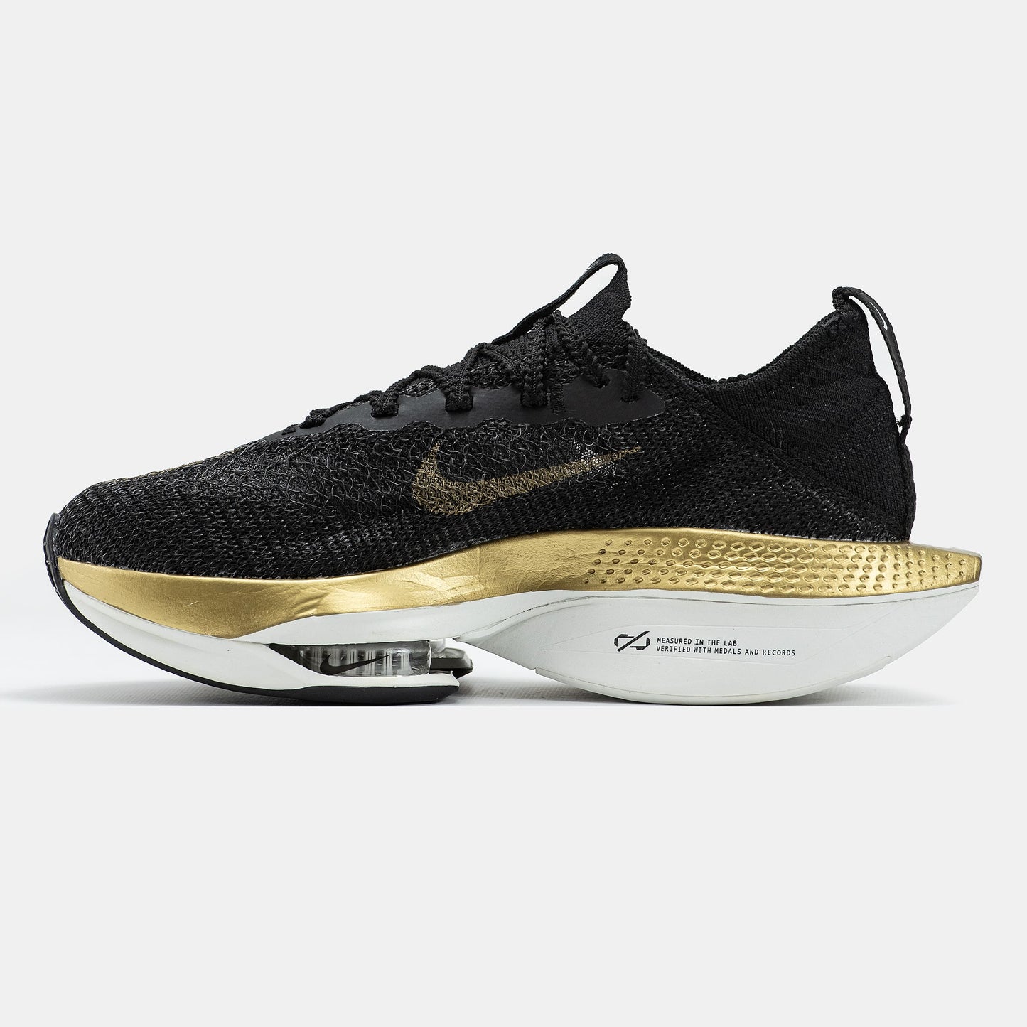 Nike Air ZoomX Alphafly Black Gold White