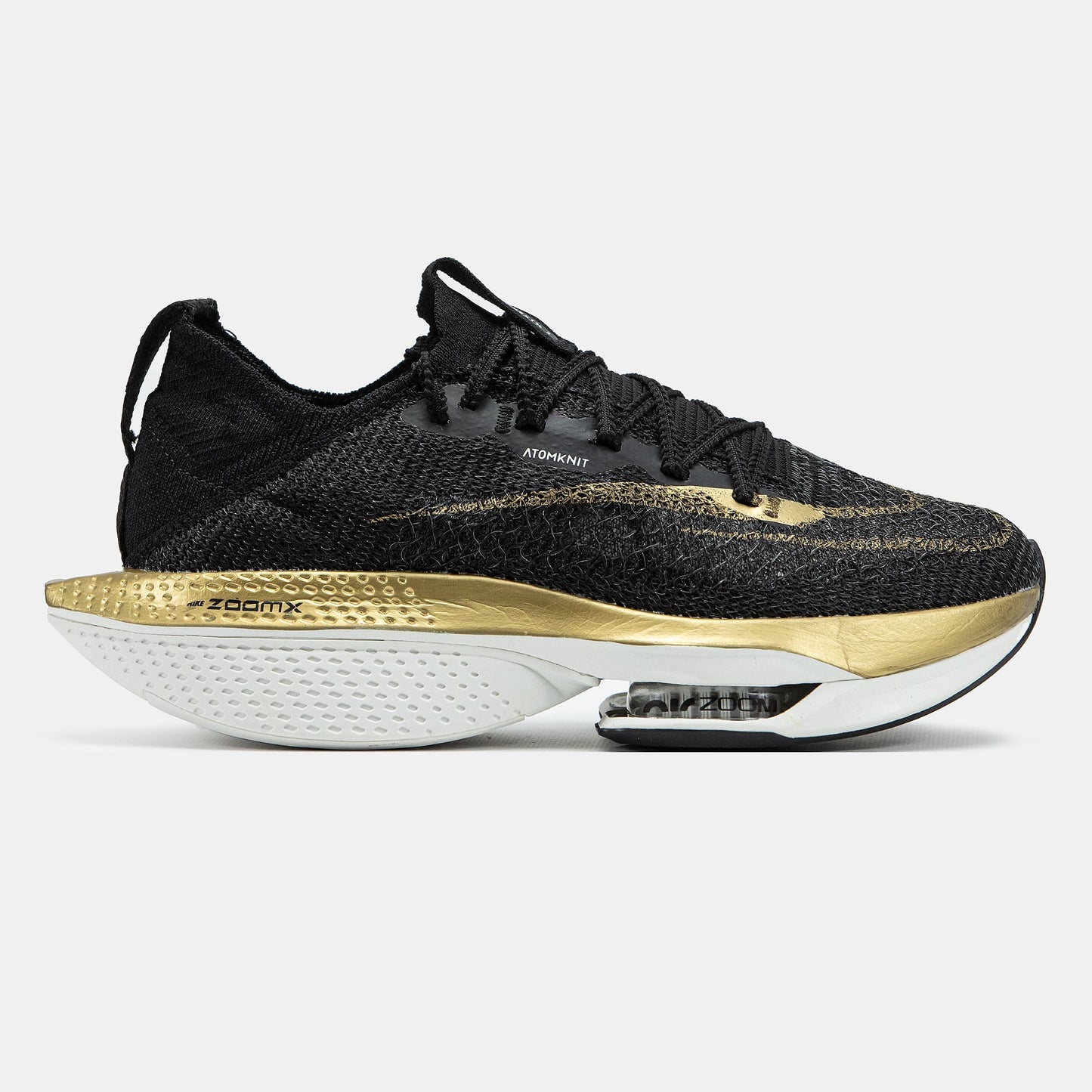 Nike Air ZoomX Alphafly Black Gold White