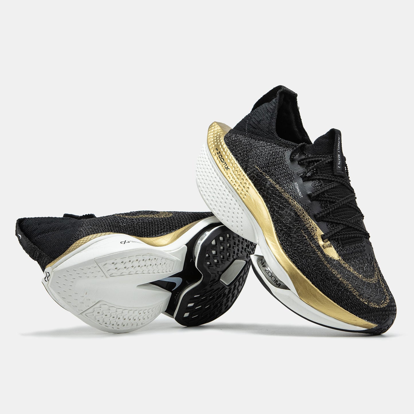 Nike Air ZoomX Alphafly Black Gold White