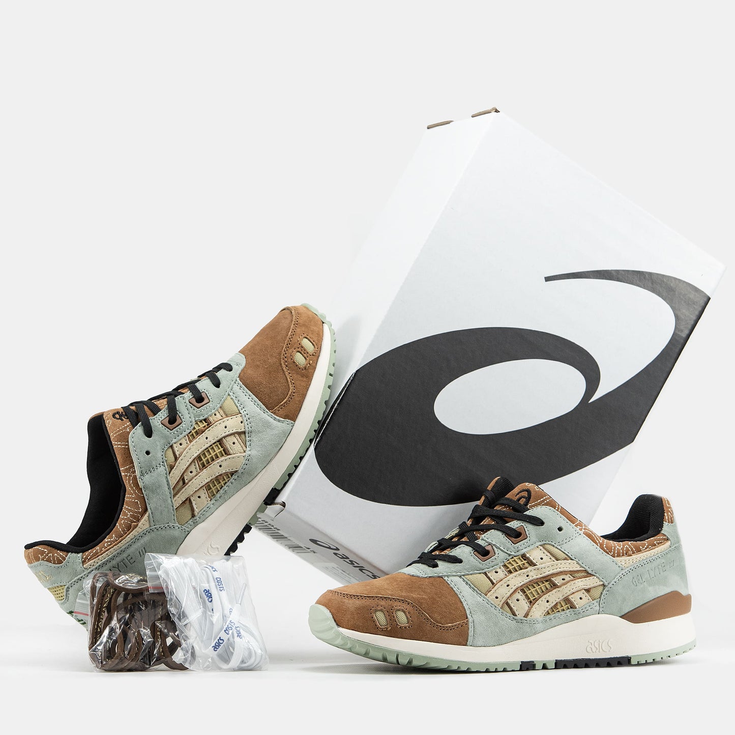 Asics Gel-Lyte III Green Brown