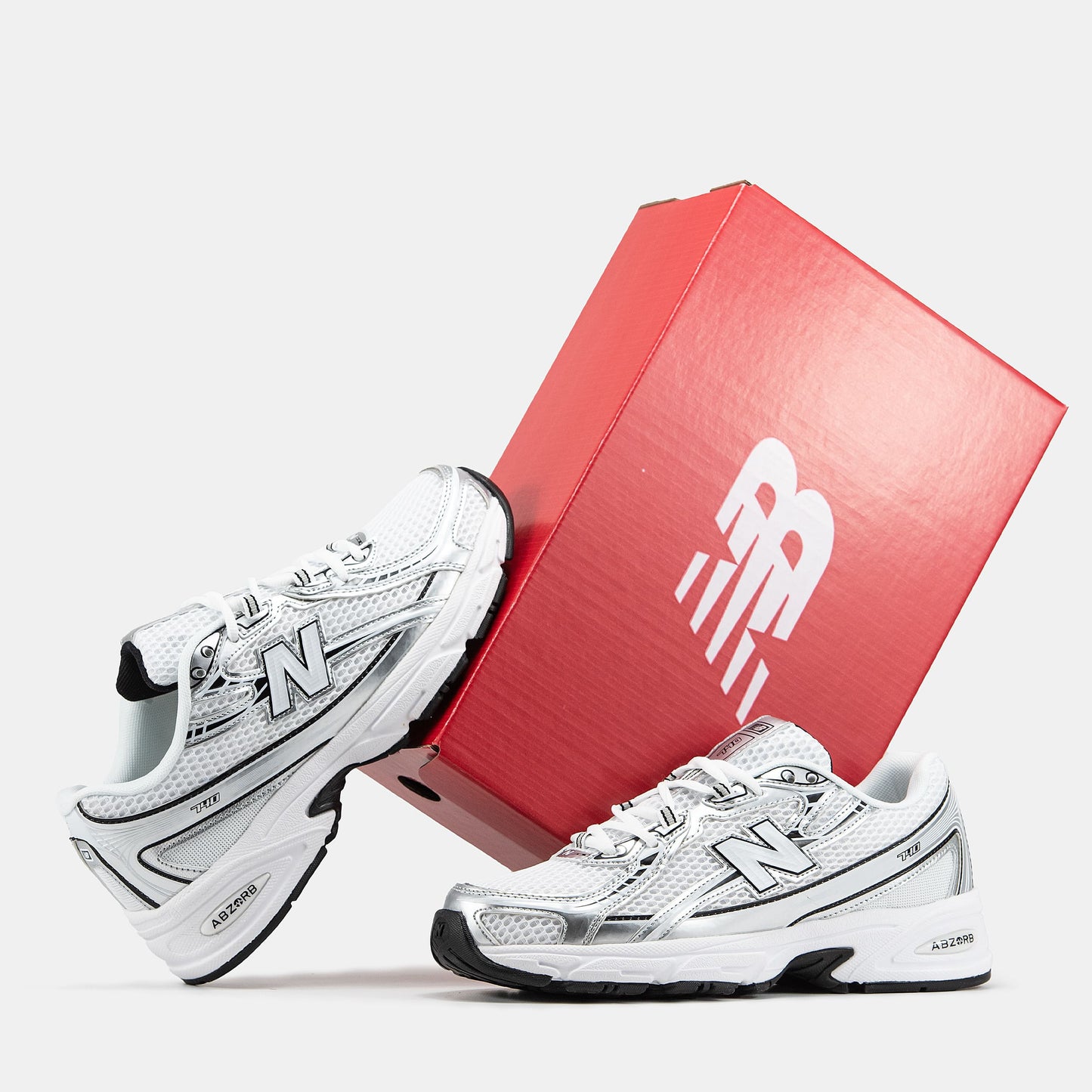 New Balance 740v2 White Silver