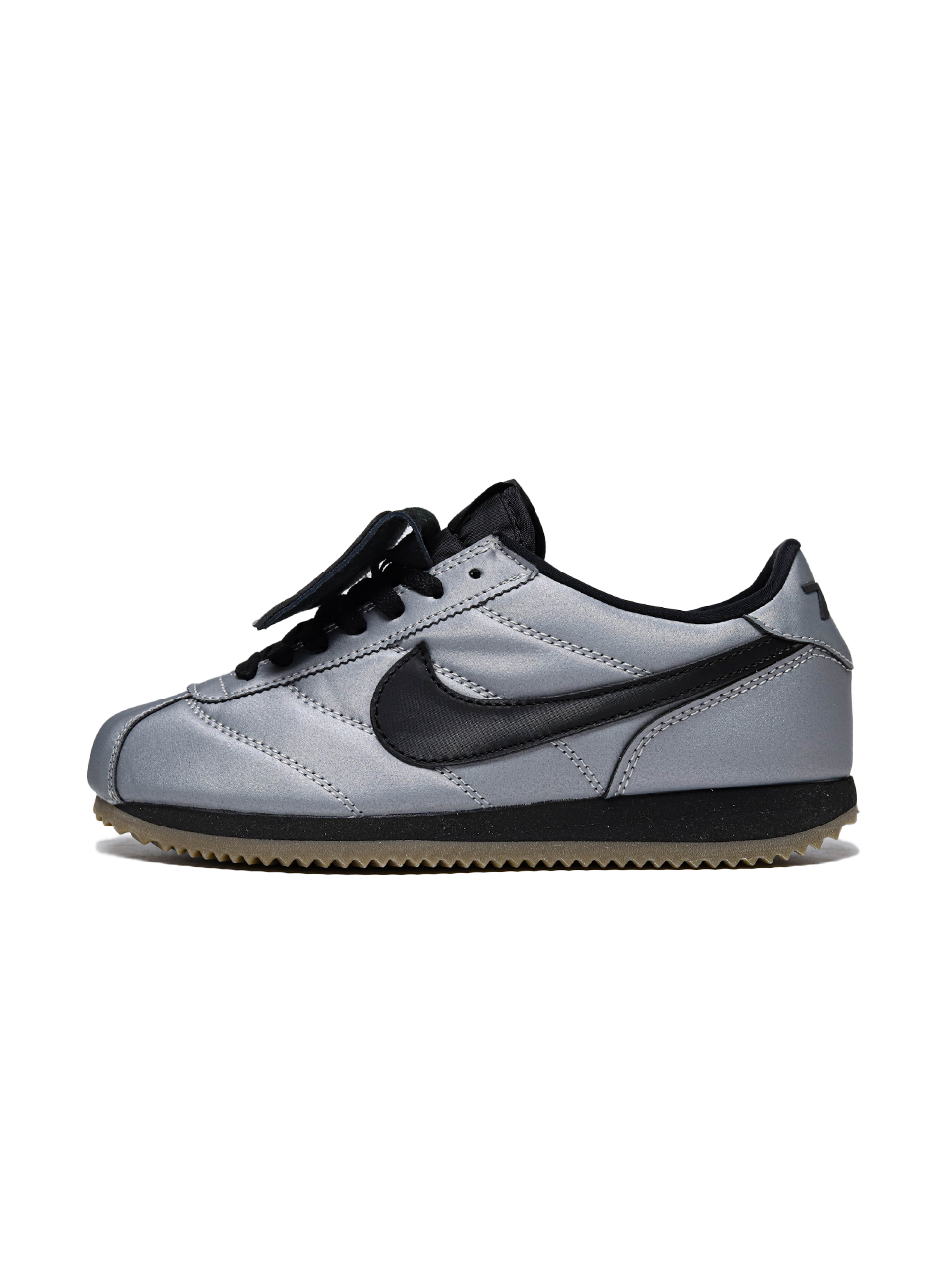 Nike Cortez Leather SE Metallic Cool Grey Black