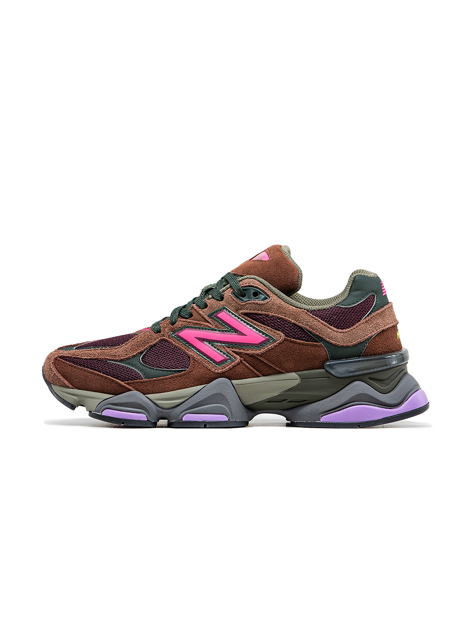 New Balance 9060 Rich Oak Burgundy