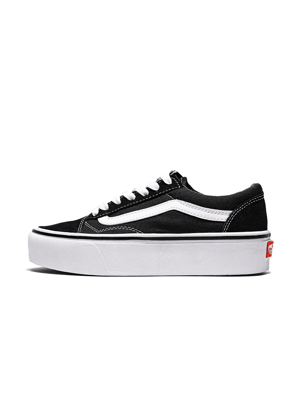Vans Old Skool Platform Black White Premium