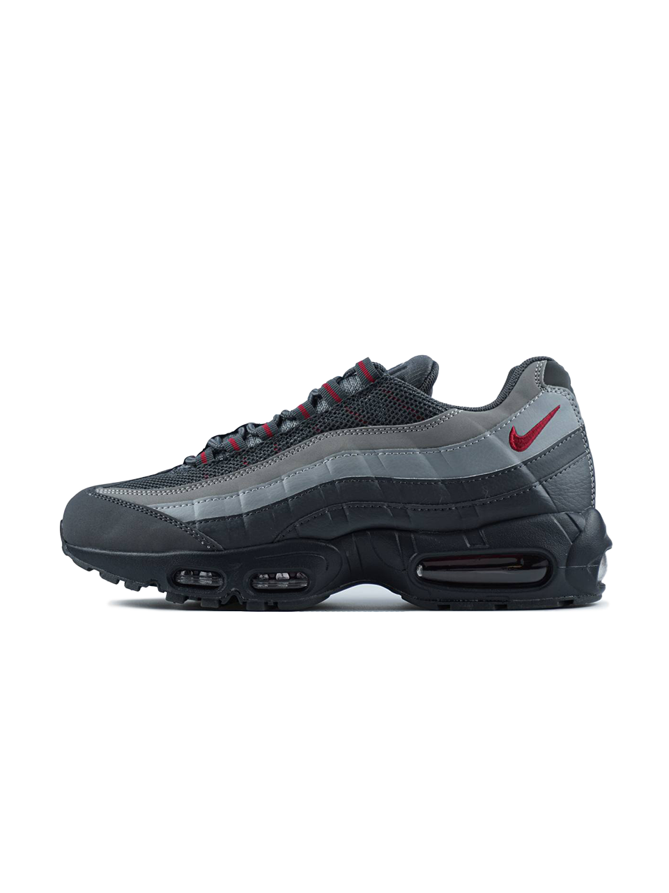 Nike Air Max 95 Dark Grey Red / Essential Solar Red / Gun Smoke