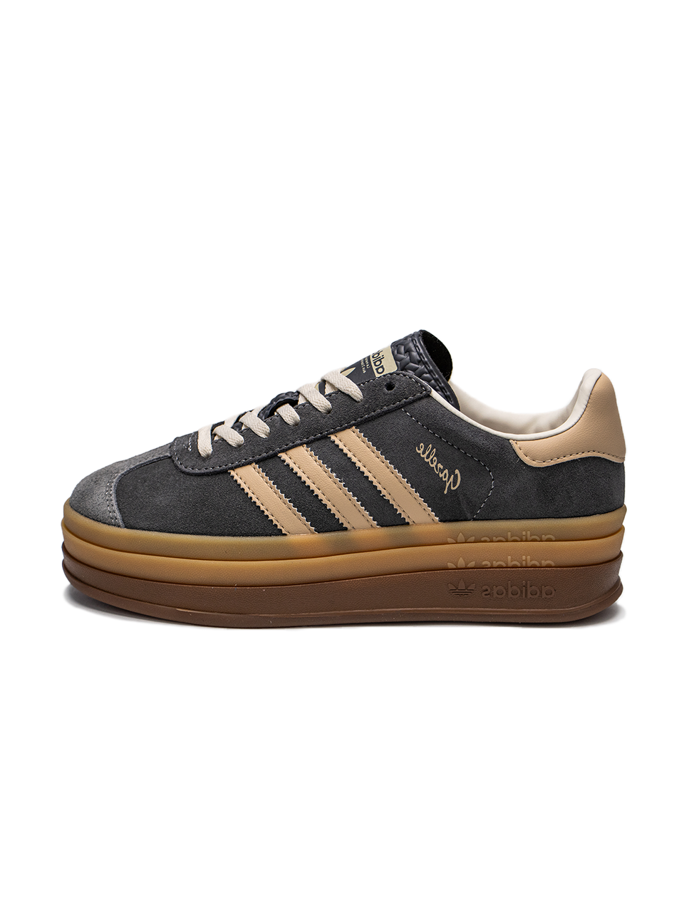 Adidas Gazelle Bold Beige White Gum / Grey Magic Beige Gum