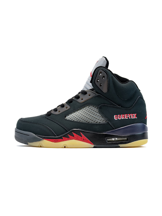 Nike Air Jordan 5 Gore-Tex Black Beige Red II