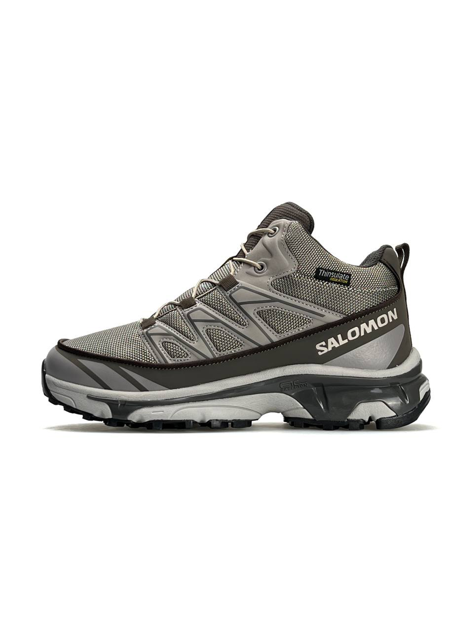 Salomon XT-6 Grey Brown Fur