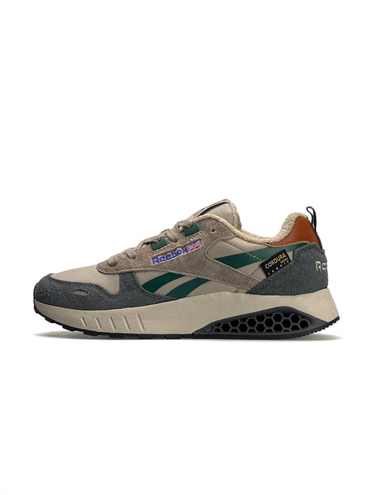 Reebok Classic Leather Hexalite Brown Grey Green