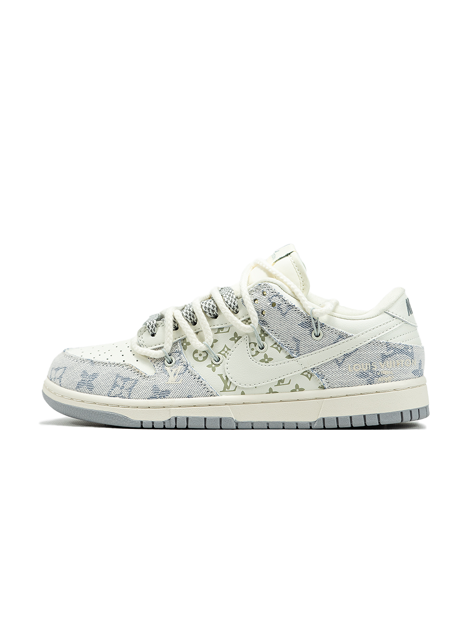 Nike SB Dunk x Louis Vuitton Cream Grey