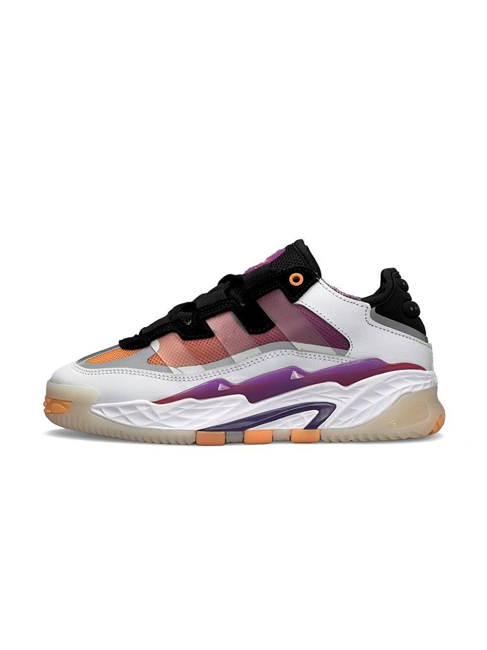 Adidas Niteball White Black Pink