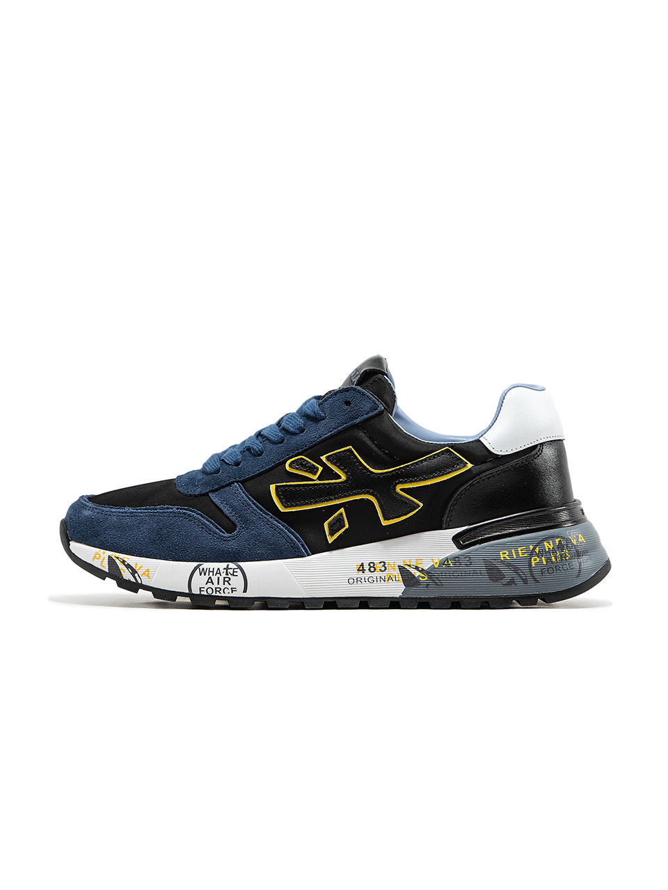 Premiata Mick Black Blue