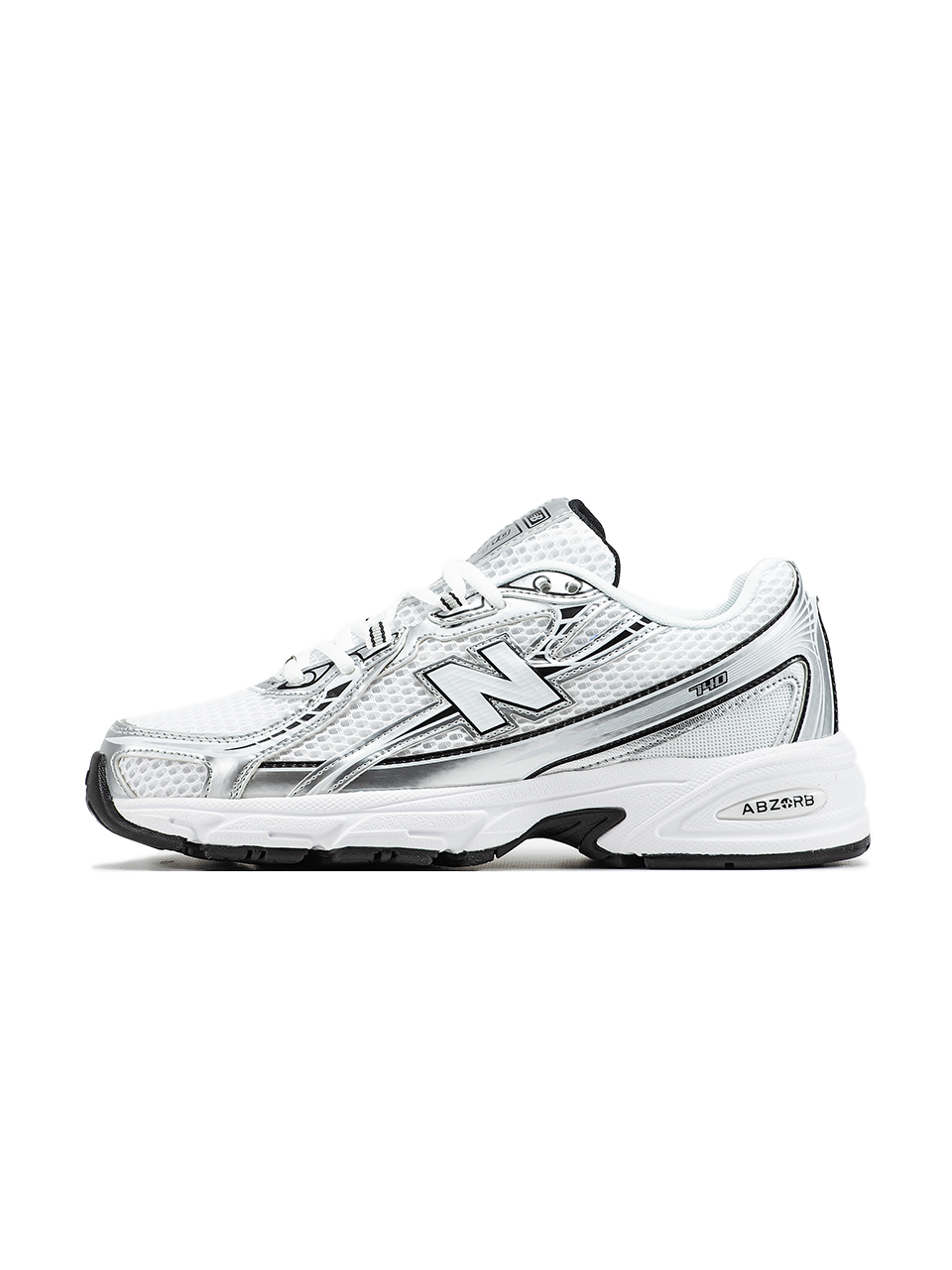 New Balance 740v2 White Silver