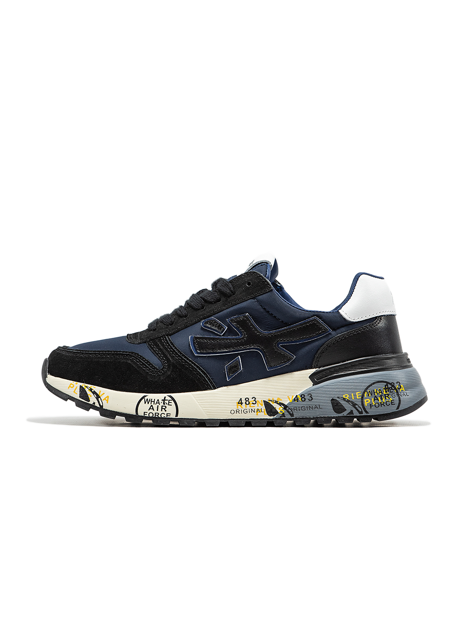 Premiata Mick Blue Black