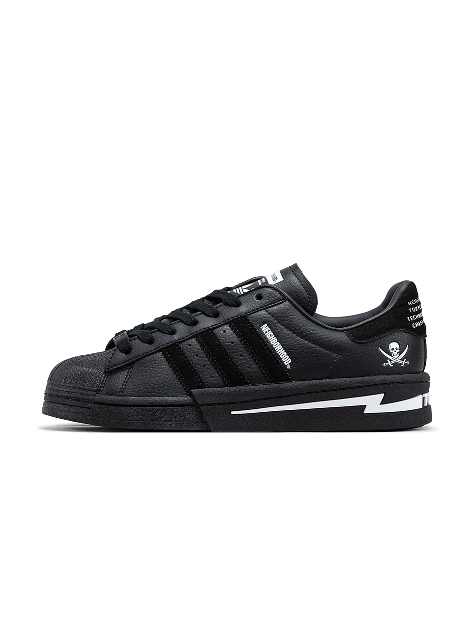 Adidas Superstar x Neighborhood Black