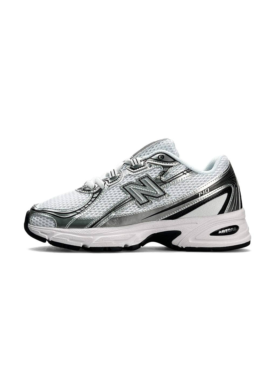 New Balance 740 White Silver II