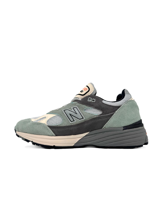 New Balance 991 Mint Grey Beige