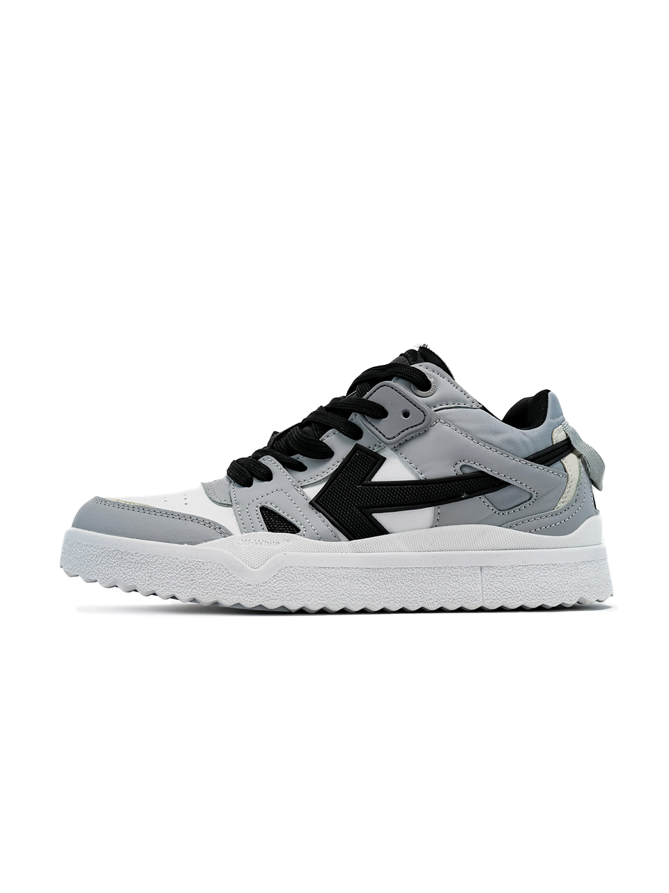 Off-White Out of Office Sponge Mid Top White Grey