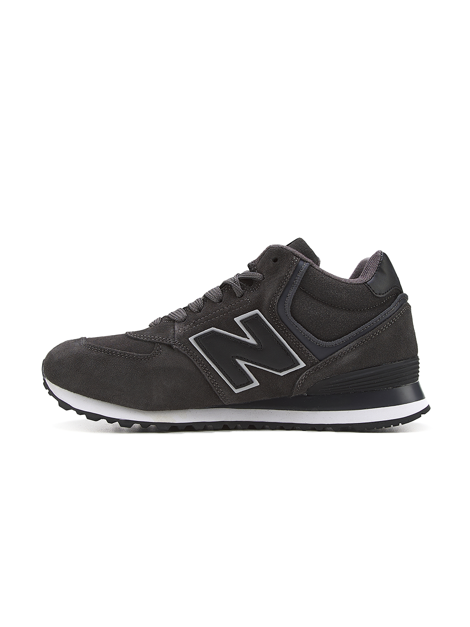 New Balance 574 Grey White Fur
