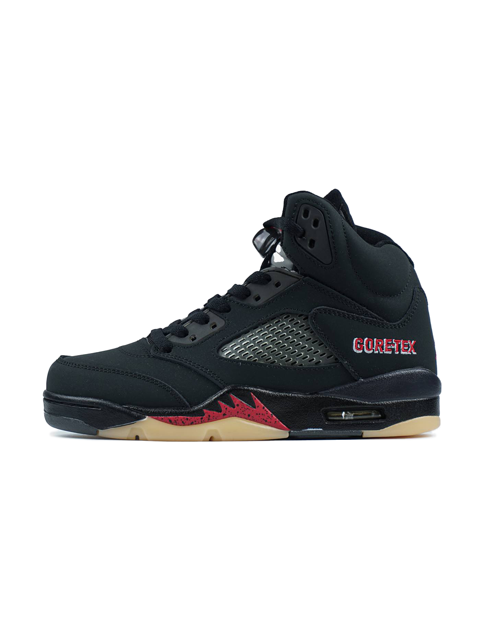 Nike Air Jordan 5 Gore-Tex Black Beige Red
