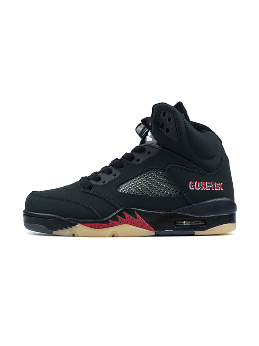 Nike Air Jordan 5 Gore-Tex Black Beige Red