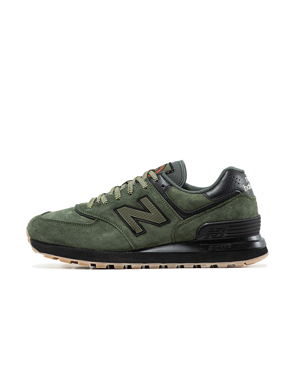 New Balance 574 x Stone Island Green Black