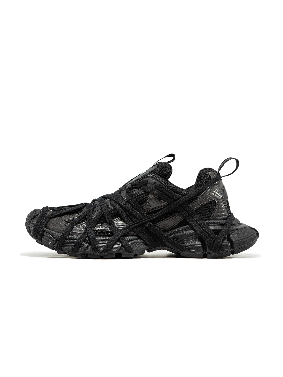 Balenciaga 3XL Extreme Lace All Black