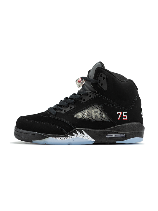 Nike Air Jordan 5 x PSG Black Blue
