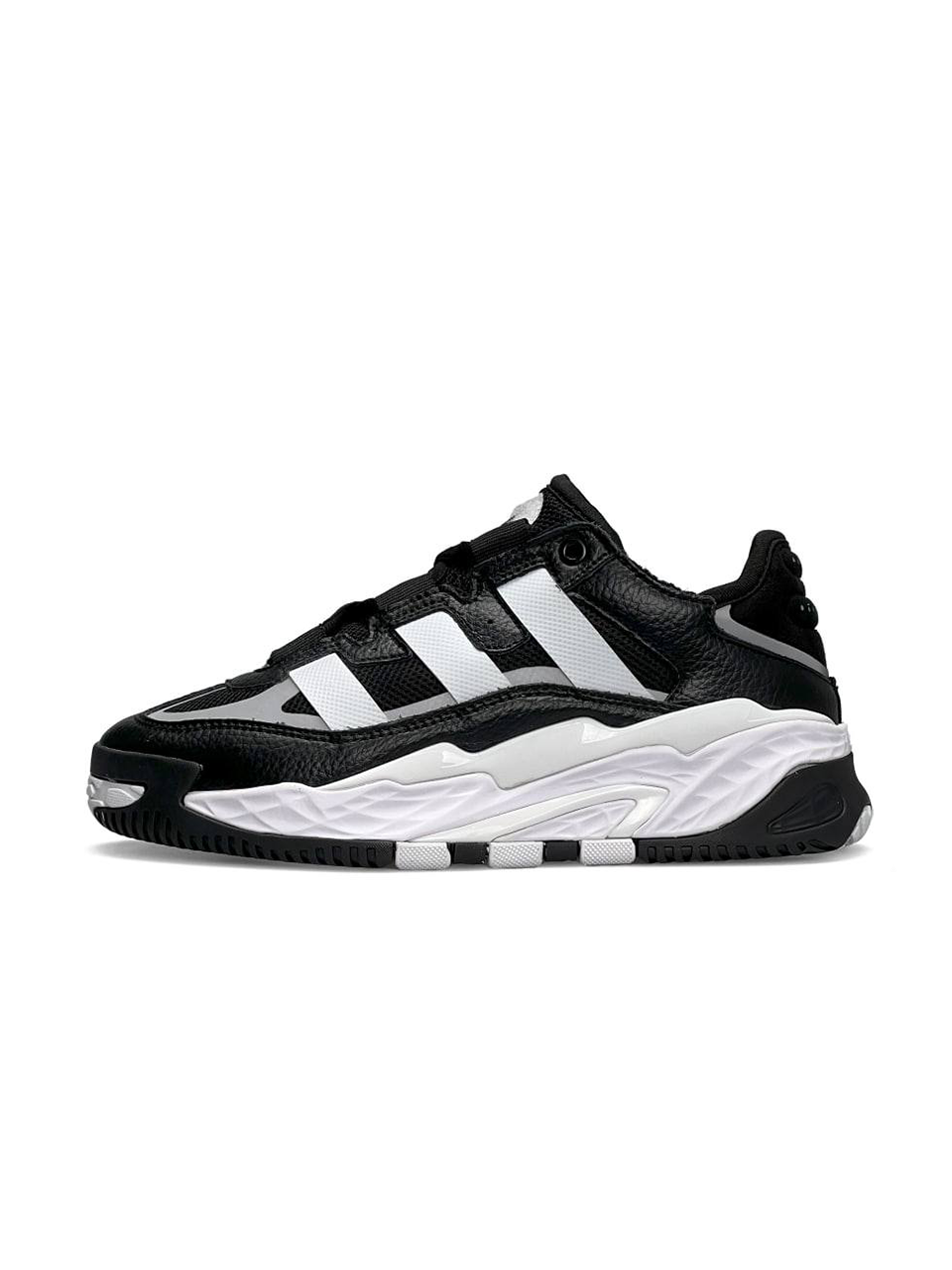Adidas Niteball Black White Leather