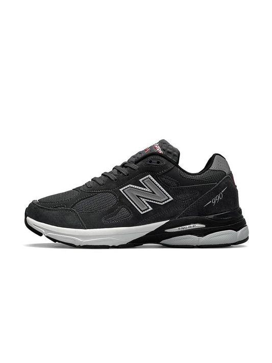 New Balance 990 Dark Grey White