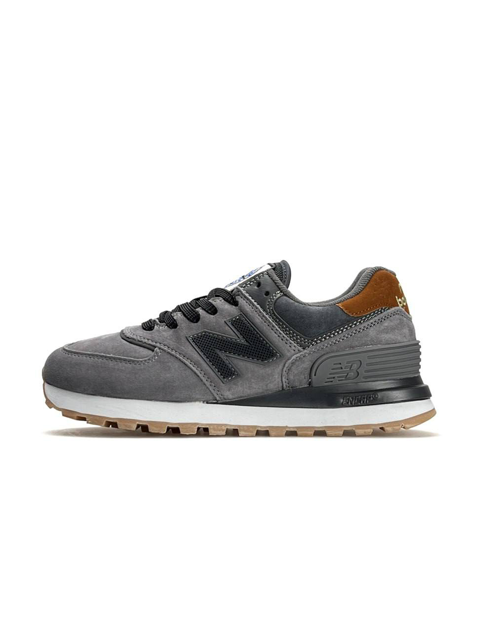 New Balance 574 x Stone Island Dark Gray