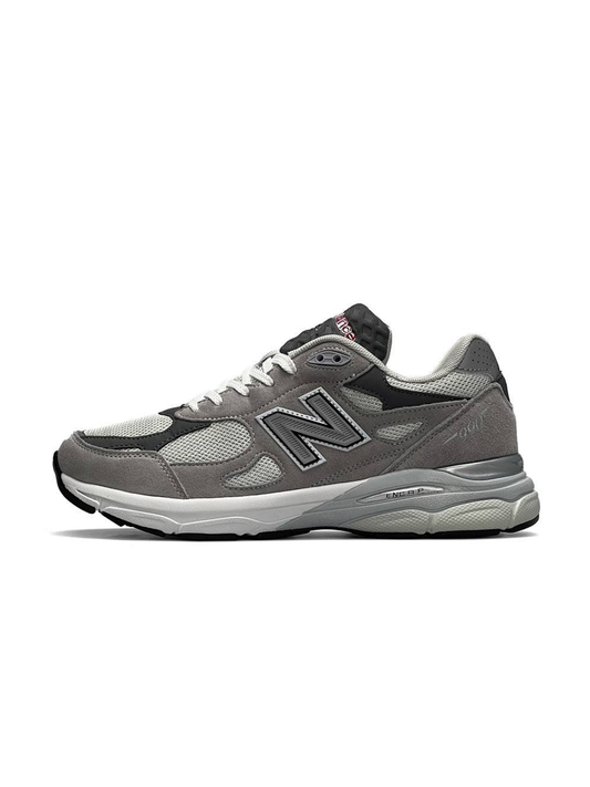 New Balance 990 Grey White Reflective