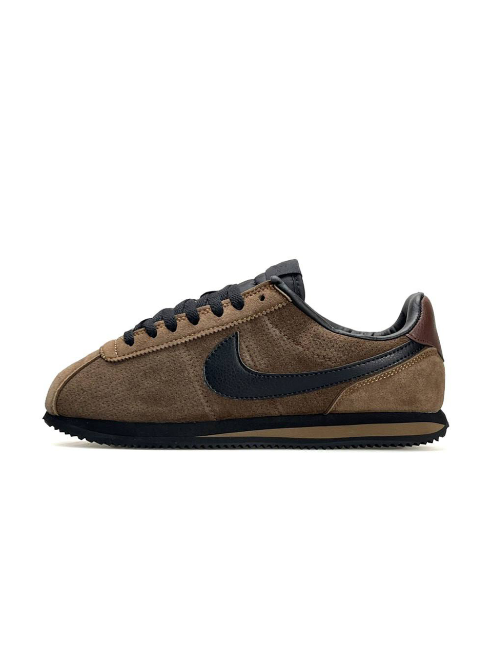 Nike Cortez Brown Black Suede